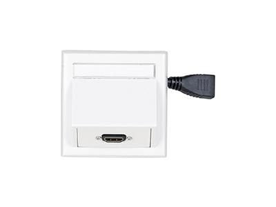 Vivolink WI221184 Socket Power HDMI White