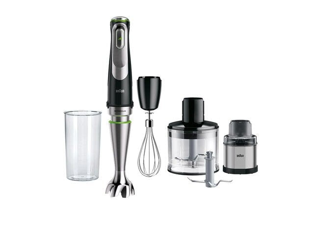 Braun Blender Multiquick 9 MQ9138XI 0,6 L Inmersión 1200W Black Steel Inoxidable
