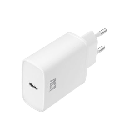 USB-C Charger, 1-PORT, 20W, Power Delivery, White — image 1