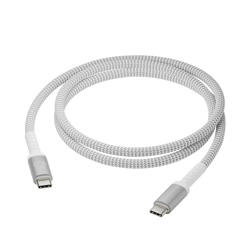 DBRAMANTE1928 Re-charge USB Cable 24 Pin USB-C (m) a 24 Pin USB-C (m) 1.2M Passthrough Entrega Power 100W Cabl