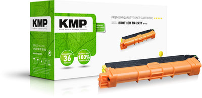 Kmp Toner Brother TN243Y 1000S Yellow Remanufactured — image 1