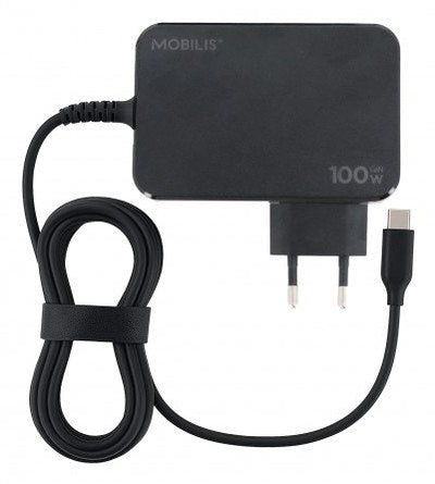 Mobilis Energia Charger 100W USB-C Laptop Charger 1,8M Cable — image 1