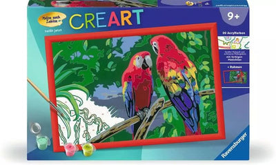 Ravensburger Pintura Números - Loros Colours 23770 — image 1