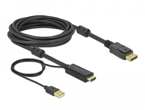 HDMI Zu DisplayPort Cable 4K 30 HZ 5M — image 1