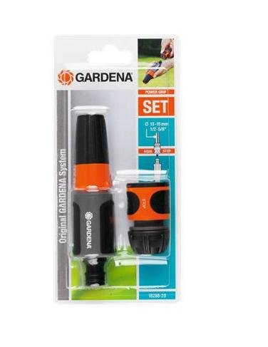 Gardena 18288-20 Pistola Pulverización Water Or Boquilla Lavado Beige, Grey Orange — image 1