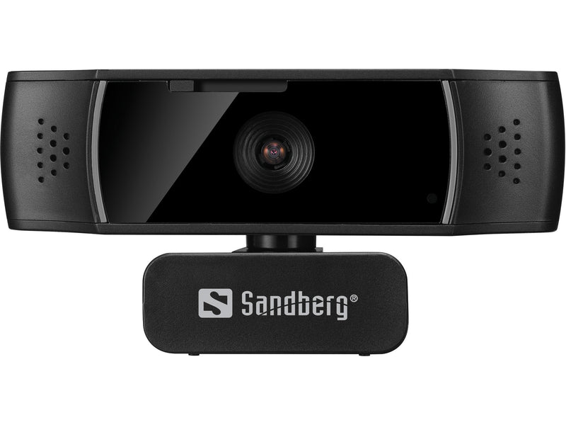 Sandberg USB Webcam Autofocus Dualmic Camera Web 2,07 MP 1920 X 1080 Pixels USB 2.0 Black