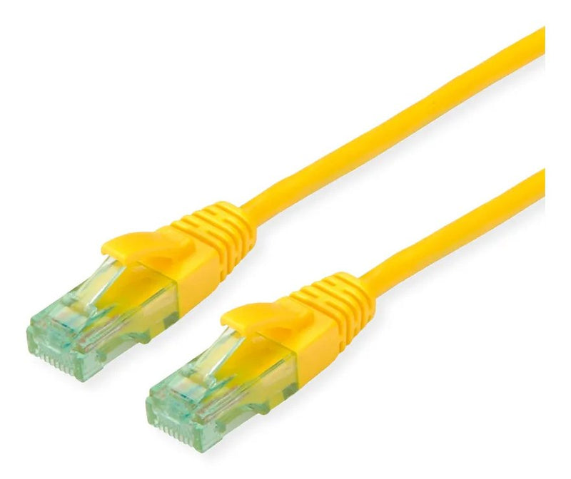 Roline Rm Network Cable CAT.6A UTP, Yellow 0,5M