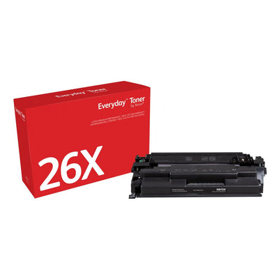 Xerox Toner Compatible 006R03639 Compatible With HP CF226X CRG-052H 9000 Páginas Black — image 1