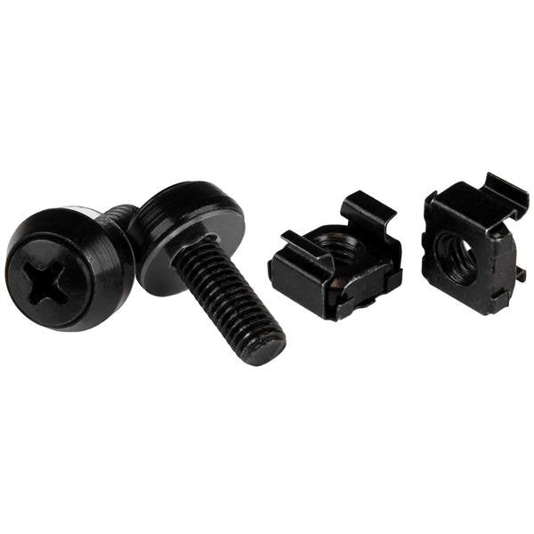 StarTech 50 Screws And Tuercas Cage M6 Black