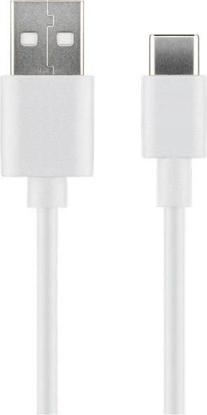 Microconnect USB3.1CCHAR2W USB Cable USB 2.0 2M USB a USB C White