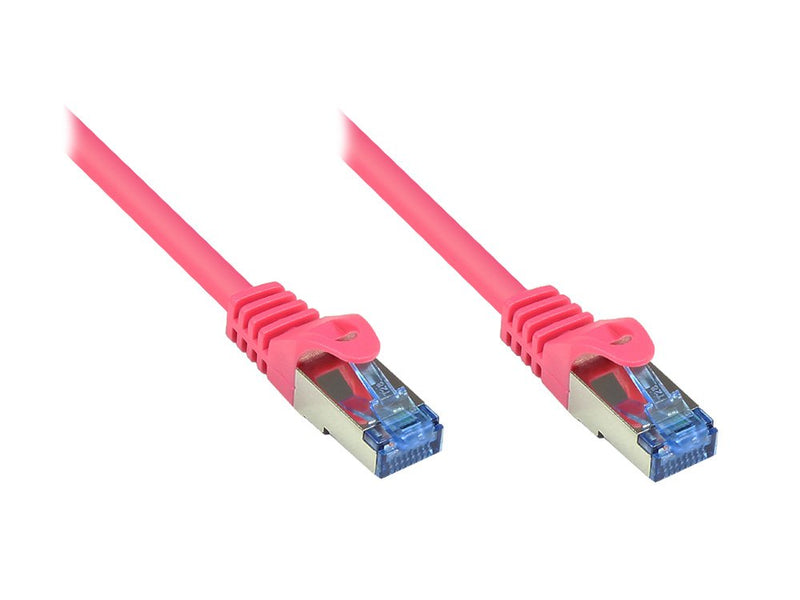 Good Connections CAT.6A Network Cable S FTP Hf Magenta 1M