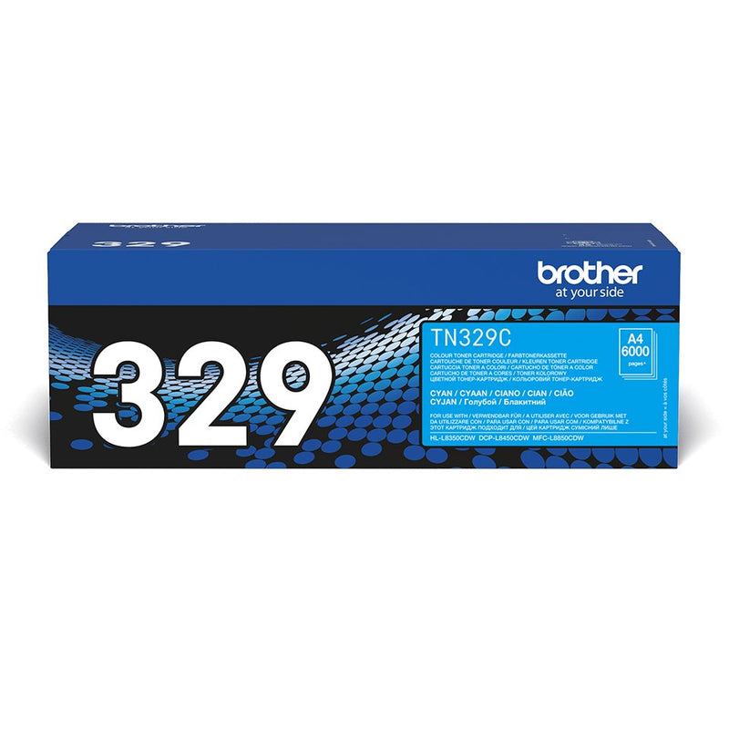 Brother Genuine Toner TN329C Cyan TN-329C