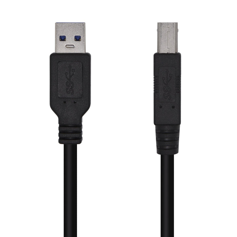 Aisens USB Cable 3.0 Printer Type a/M-b/M - 3M - Black