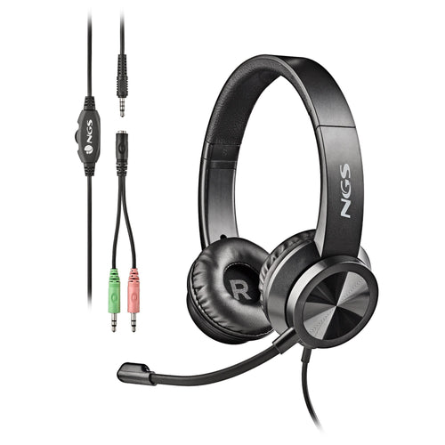 Ngs Headphones Msx 11 Pro With Microphone Jack 3.5 Black — image 1