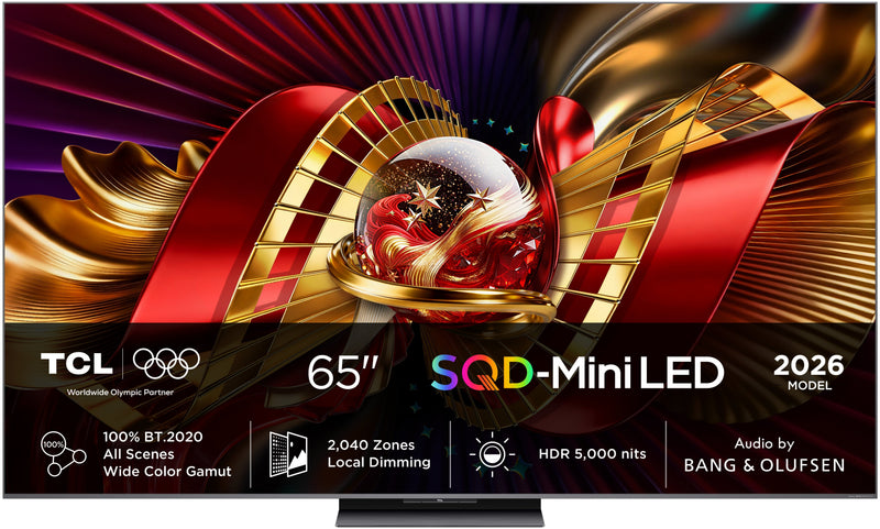 Tcl 65C8L Black TV Smart TV 65 4K UHD Sqd-mini LED
