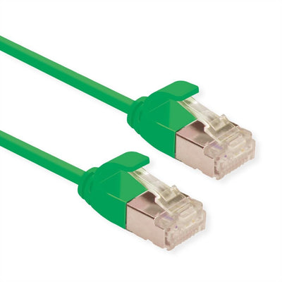 Roline Green U FTP Network Cable CAT.6A (class Ea), Lsoh, Slim, Grn, 5M — image 1