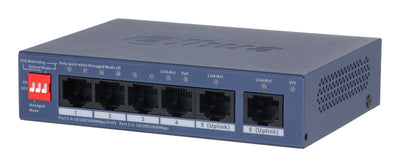 Switch Dahua CS4006-4GT-36 Switch Type Managed Switch Layer L2 Form Factor Desktop/Wall-mounting 4XRJ-45 Ports — image 1