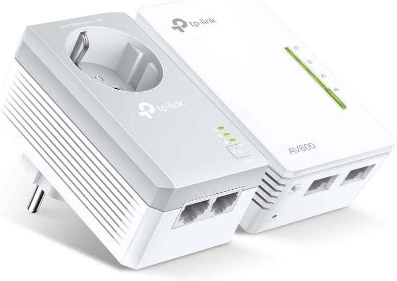 Tp Link TL-WPA4226 Kit Adapter Powerline AV600 600Mbps Alcance 300M