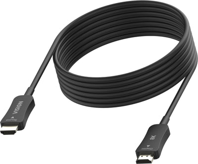 8K a 60 HZ HDMI Version 2.1 48Gbps Double Blindaje Connectors Chapados Oro HDMI (m) a HDMI (m) Diámetro Outdoo — image 1