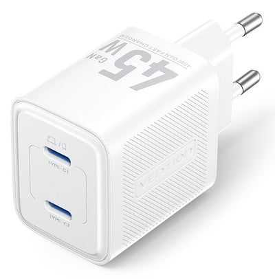 Vention Wall Charger GaN FEFW0-EU 2x USB Type-c 45W — image 1