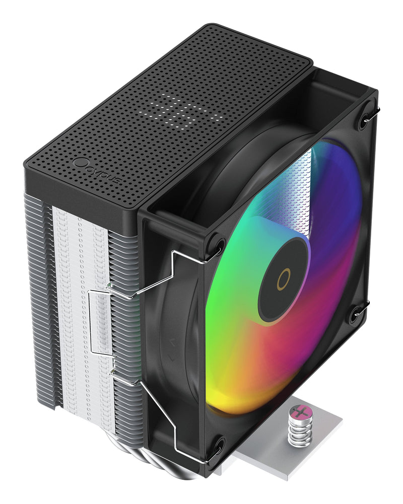 Ocypus Refrigeracion CPU Gamma A40 ARGB Digital Black 100MM) GAMMA-A40-BK1NAWD00X-GL
