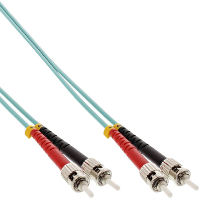 Inline Cable Duplex Fibre Optic St/St 50/125?M OM3 20M — image 1