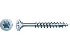 Box 100 Unid. Screw Universal Cabeza Plana Wirox 6X100MM T30