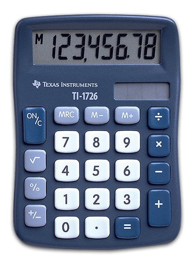Texas Instruments Calculator TI-1726 Blue — image 1