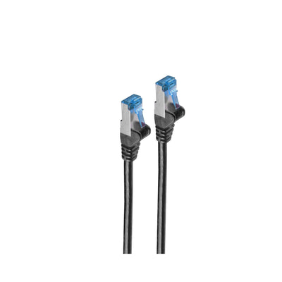 Shiverpeaks Network Cable Network Cable CAT.6A S/FTP Black 25CM — image 1