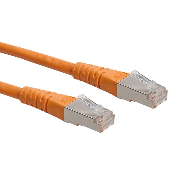 Roline Network Cable KAT.6 Class And S FTP Pimf Orange 1M