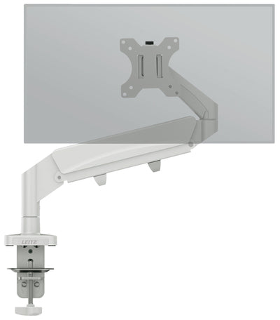 Leitz Ergo Single Monitor Arm Grey 550X110X520 — image 1
