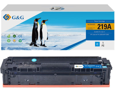G&g Toner Compatible With HP 219A Cyan — image 1