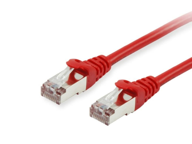 Equip Network Cable CAT.6A S/FTP 2x RJ45 20.00M Red Lszh