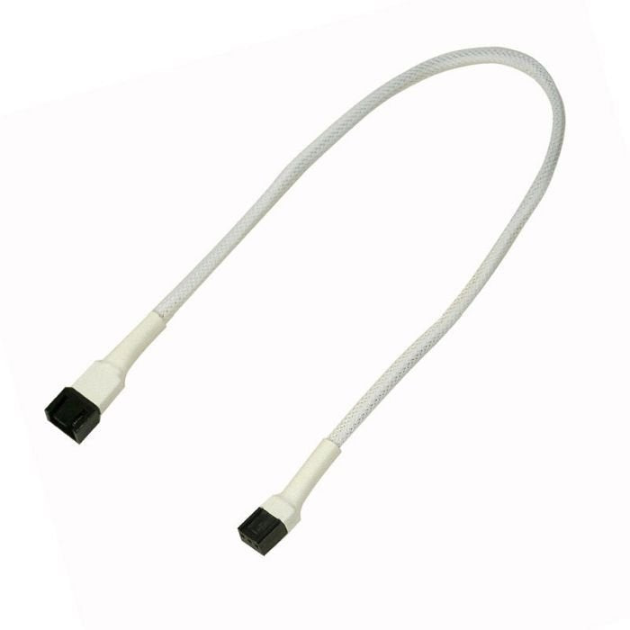 Nanoxia Cable Extensión 3 Pines, 30CM, White