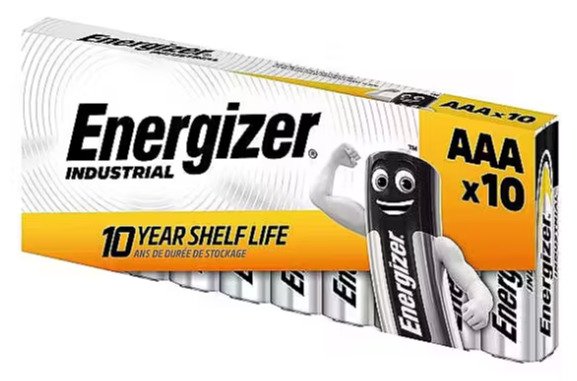 Energizer Industrial Battery Alcalina LR03 Aaa 1,5V CAJA*10