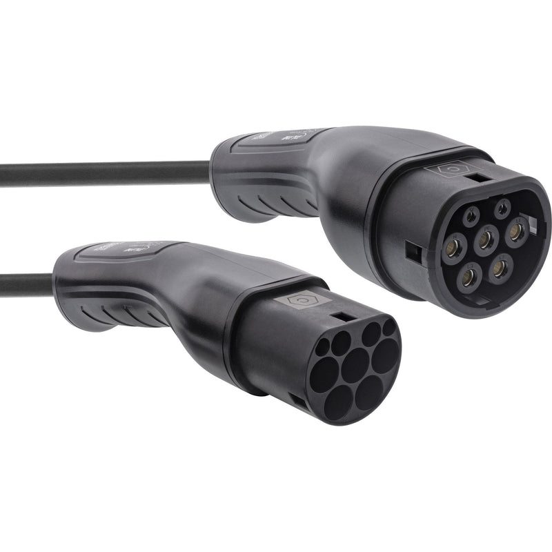 Inline® Ev Car Charging Cable 11KW TYPE2, 3-PHASE, 7.5M