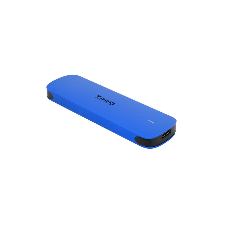 TooQ External Enclosure M.2 NVMe USB 3.1 GEN2 Aluminium - Blue