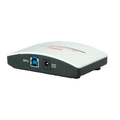 Roline USB 3.0 Hub Black And White 4 Ports With Power Supply — image 1