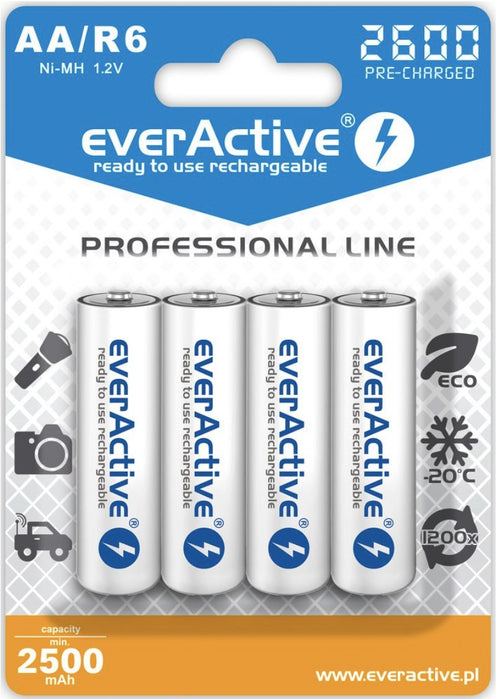 Everactive Akumulatorki Ni-mh R6 Aa 2600MAH Line Professional — image 1