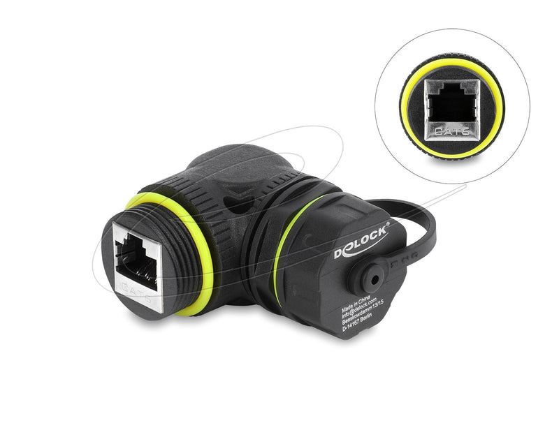 Delock Empalme Cable RJ45 Connector Female a RJ45 Connector Female CAT.6 With M23 X 1,5MM Gewinde And Verschlu