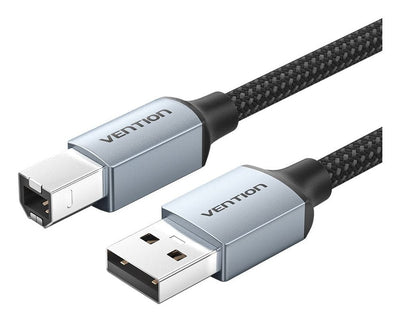 Vention USB Cable 2.0 Printer Ctthl USB Tipo-b Male USB Male 480Mbps 10M Grey — image 1