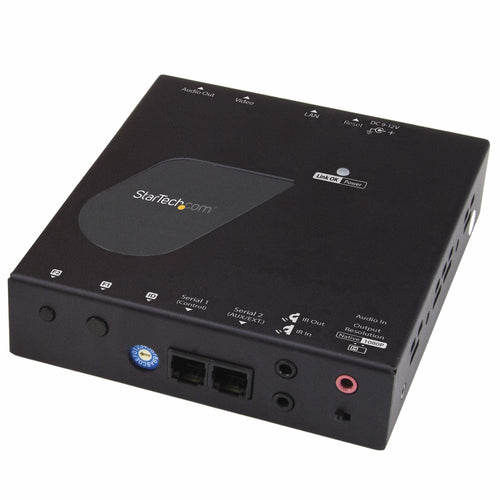 StarTech.com ST12MHDLAN4R Extensor Audio/Video Receptor Av Black — image 1