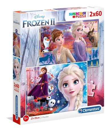 Puzzle Maxi Frozen 2 Disney 2X60PZS — image 1
