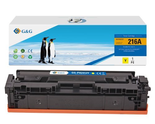 G&g-toner Compatible With HP 216A / W2412A
