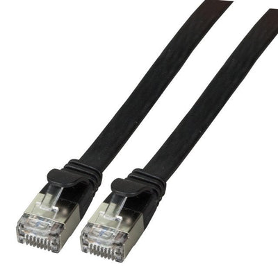 EFB Elektronik Cable K5545SW.0,25 Network 0,25M CAT.6A U/FTP (STP) Black — image 1