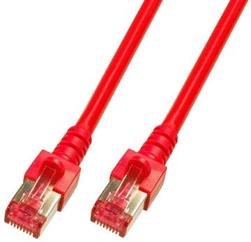 Efb RJ45 Network Cable S FTP, CAT.6, Lszh, 0.25M, Red — image 1