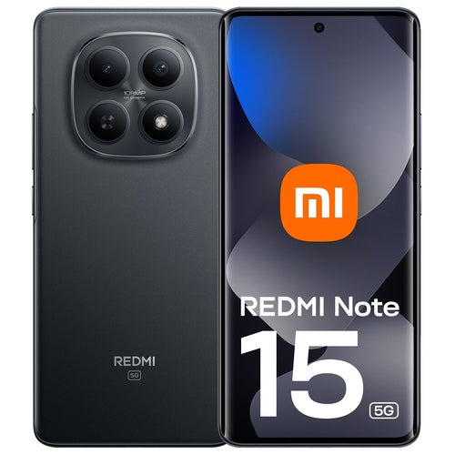 Xiaomi Smartphone Redmi Note 15 8 + 512GB 6.77 5G Midnight Black Eu — image 1