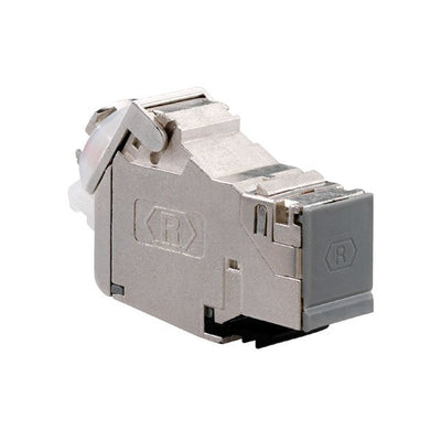 Rutenbeck UM-CAT.6A ISO a Socket Power RJ-45 Grey — image 1