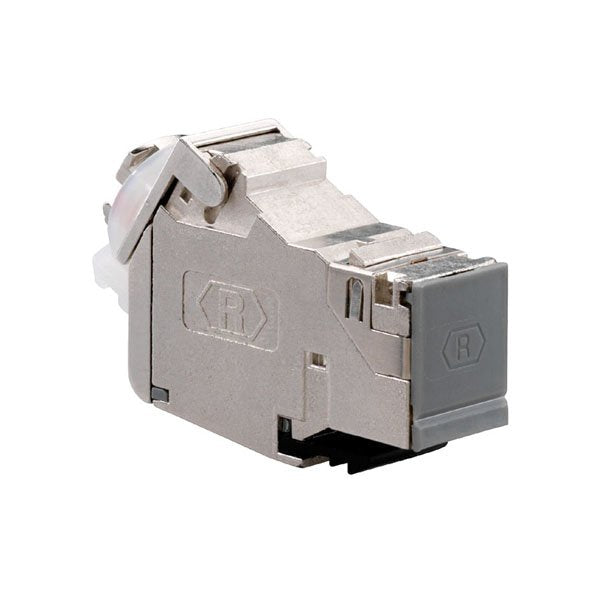 Rutenbeck UM-CAT.6A ISO a Socket Power RJ-45 Grey