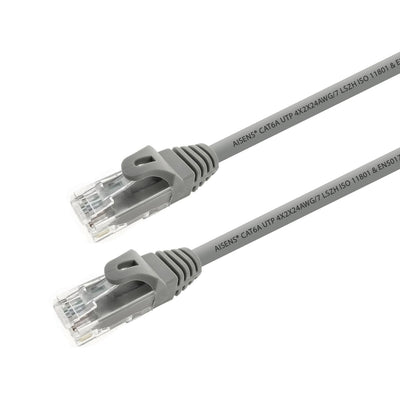 Aisens Network Cable RJ45 Lszh CAT.6A 500MHZ UTP AWG24 - 10M - Grey — image 1